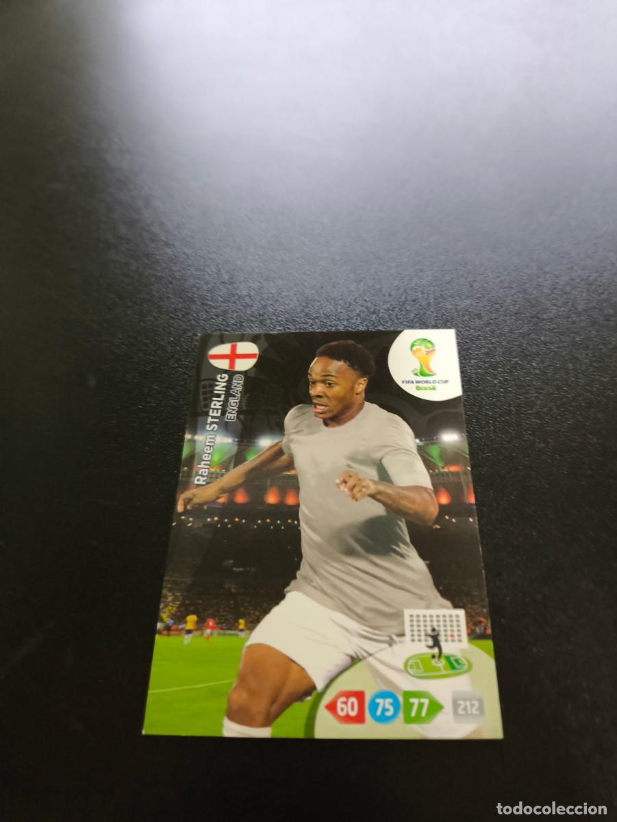 Cromos de F&uacute;tbol: U37 Raheem Sterling INGLATERRA UPDATE PANINI ADRENALYN WORLD CUP MUNDIAL BRASIL 2014 NO LIGA