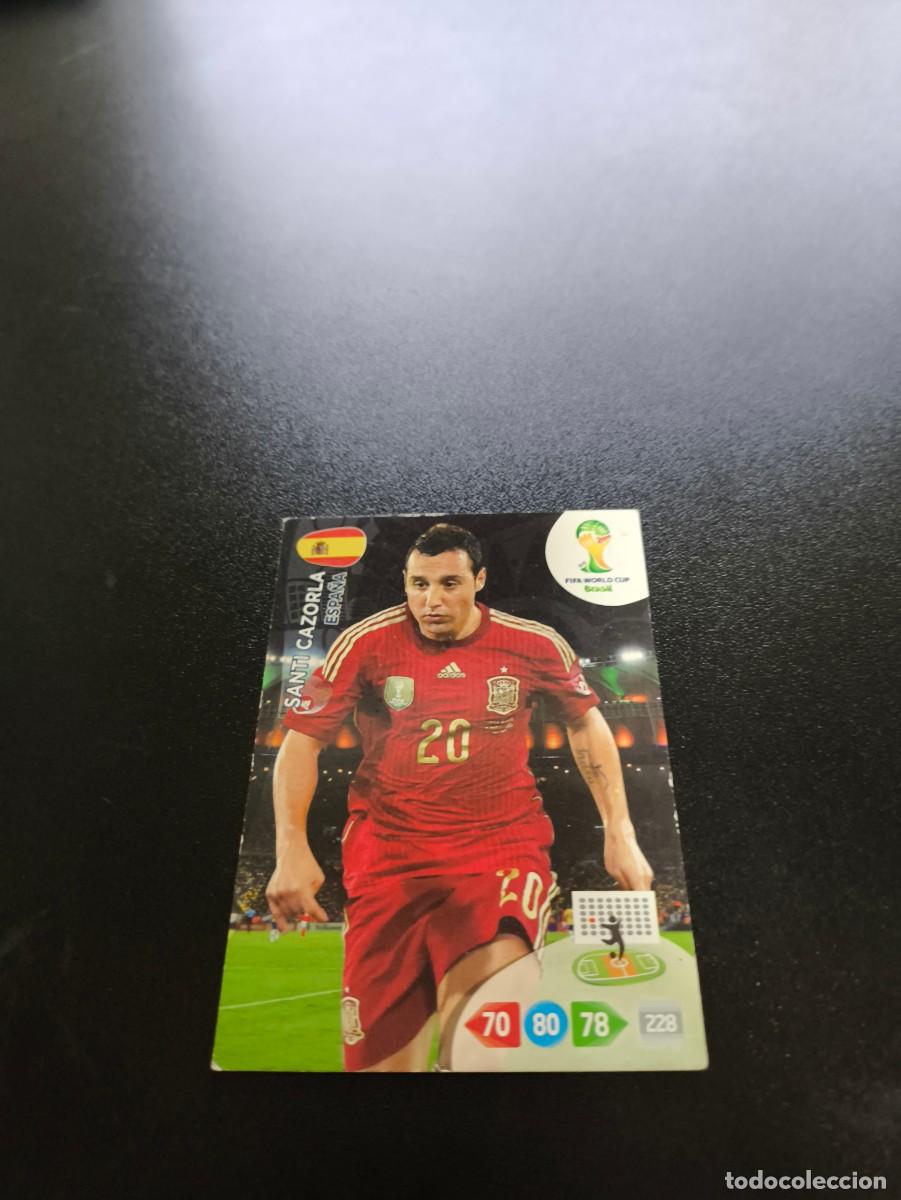 Cromos de F&uacute;tbol: U39 Santi Cazorla ESPA&Ntilde;A UPDATE PANINI ADRENALYN WORLD CUP MUNDIAL BRASIL 2014 NO LIGA