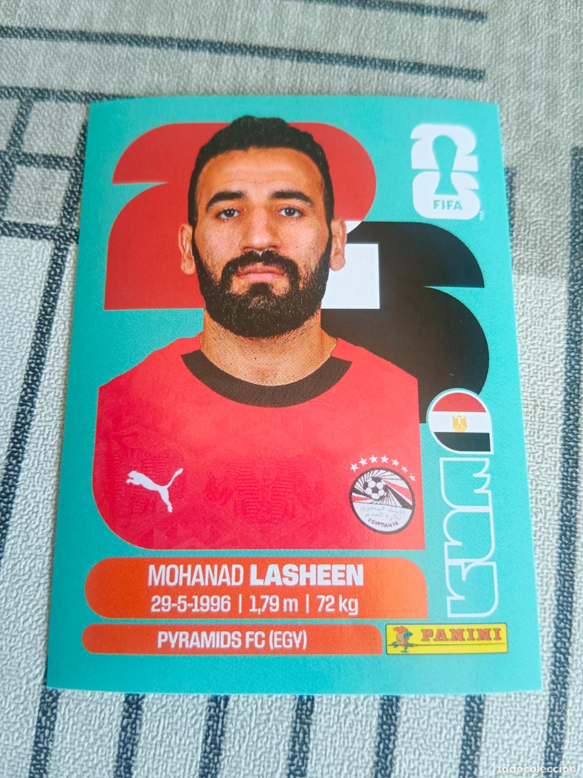 Cromos de F&uacute;tbol: MUNDIAL 2026 ESTADOS UNIDOS USA MEXICO MEJICO CANADA EGY 14 EGY14 MOHANAD LASHEEN EGIPTO FIFA
