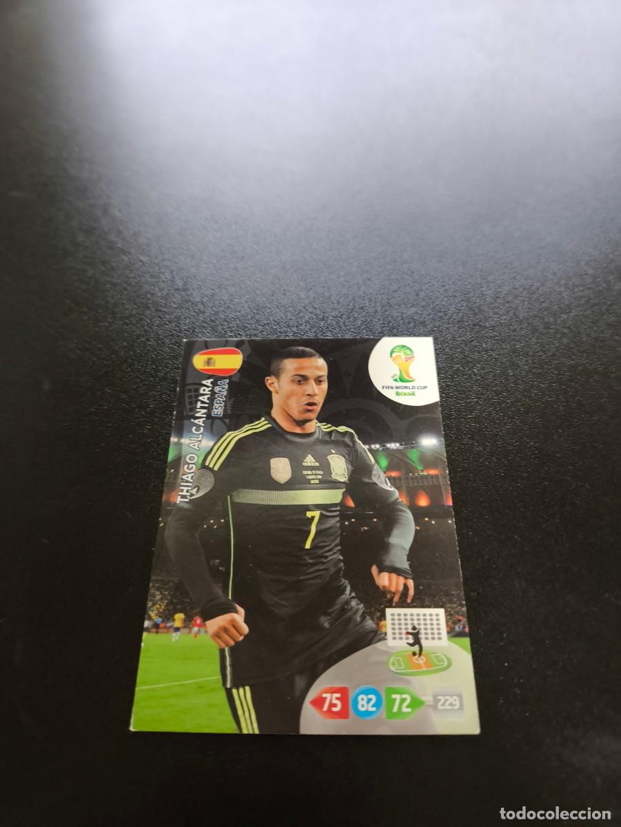 Cromos de F&uacute;tbol: U41 Thiago Alc&aacute;ntara ESPA&Ntilde;A UPDATE PANINI ADRENALYN WORLD CUP MUNDIAL BRASIL 2014 NO LIGA