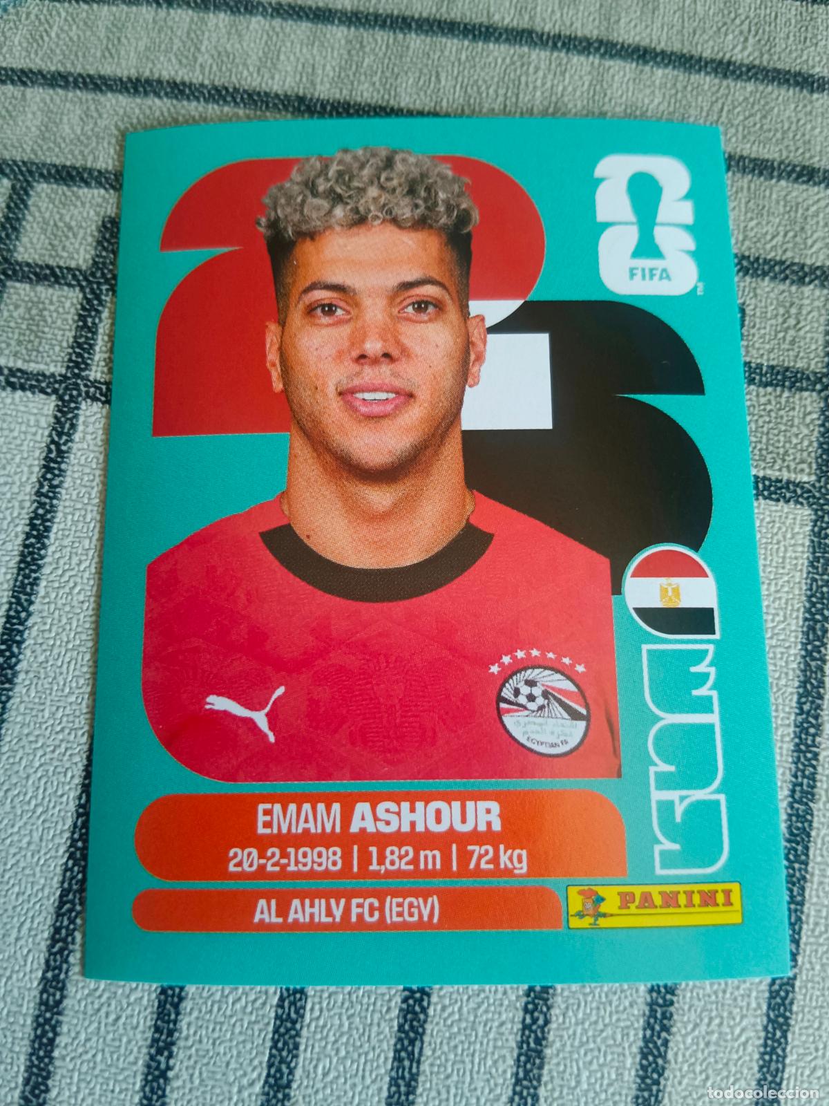 Cromos de F&uacute;tbol: MUNDIAL 2026 ESTADOS UNIDOS USA MEXICO MEJICO CANADA EGY 15 EGY15 EMAM ASHOUR EGIPTO FIFA