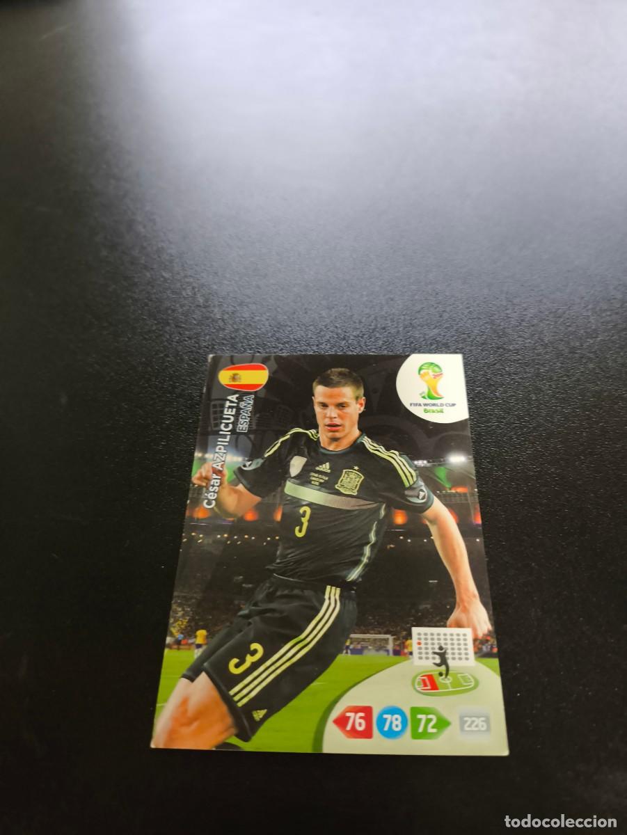 Cromos de F&uacute;tbol: U38 C&eacute;sar Azpilicueta ESPA&Ntilde;A UPDATE PANINI ADRENALYN WORLD CUP MUNDIAL BRASIL 2014 NO LIGA
