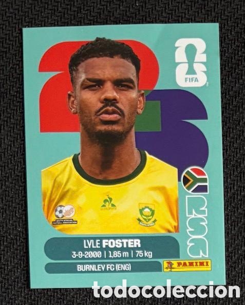 Cromos de F&uacute;tbol: Lyle Foster Sud&aacute;frica FIFA World Cup 2026 panini sticker