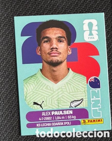 Cromos de F&uacute;tbol: Paulsen Nueva Zelanda FIFA World Cup 2026 panini sticker