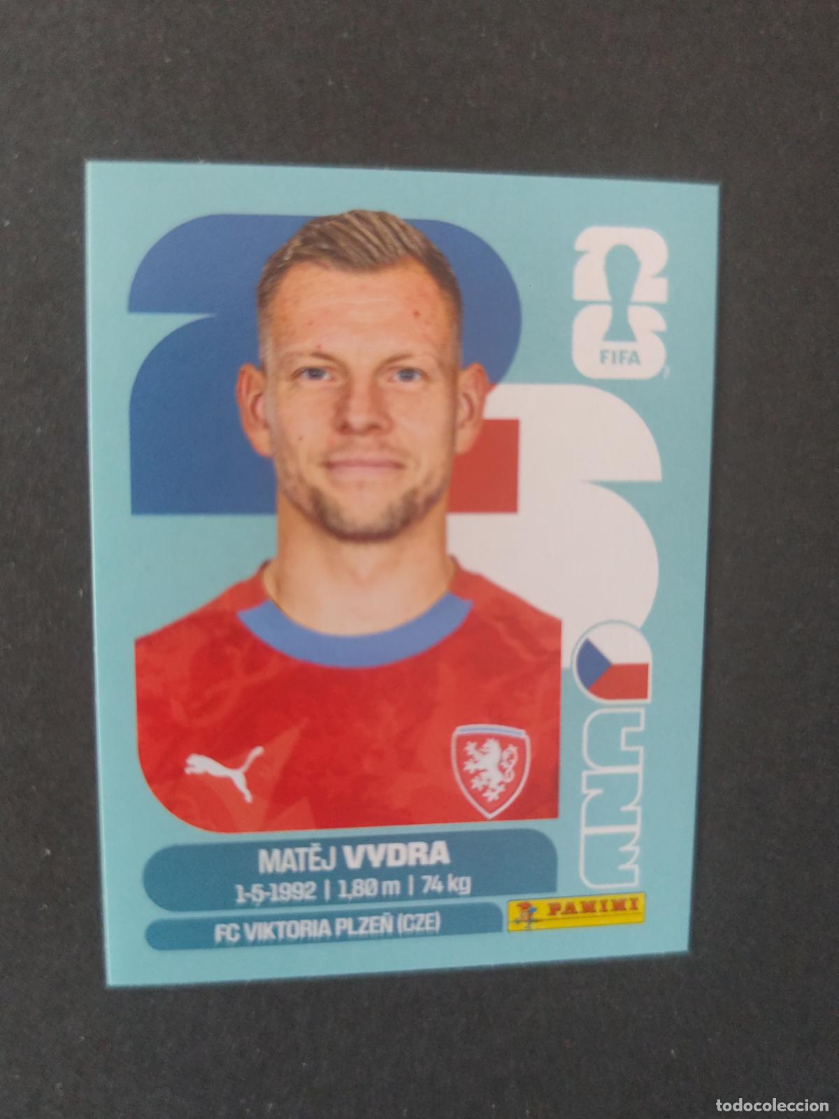 Cromos de F&uacute;tbol: CZE15 MATĚJ VYDRA 15 REP&Uacute;BLICA CHECA CHEQUIA MUNDIAL FIFA WORLD CUP 2026 STICKER PANINI SIN PEGAR