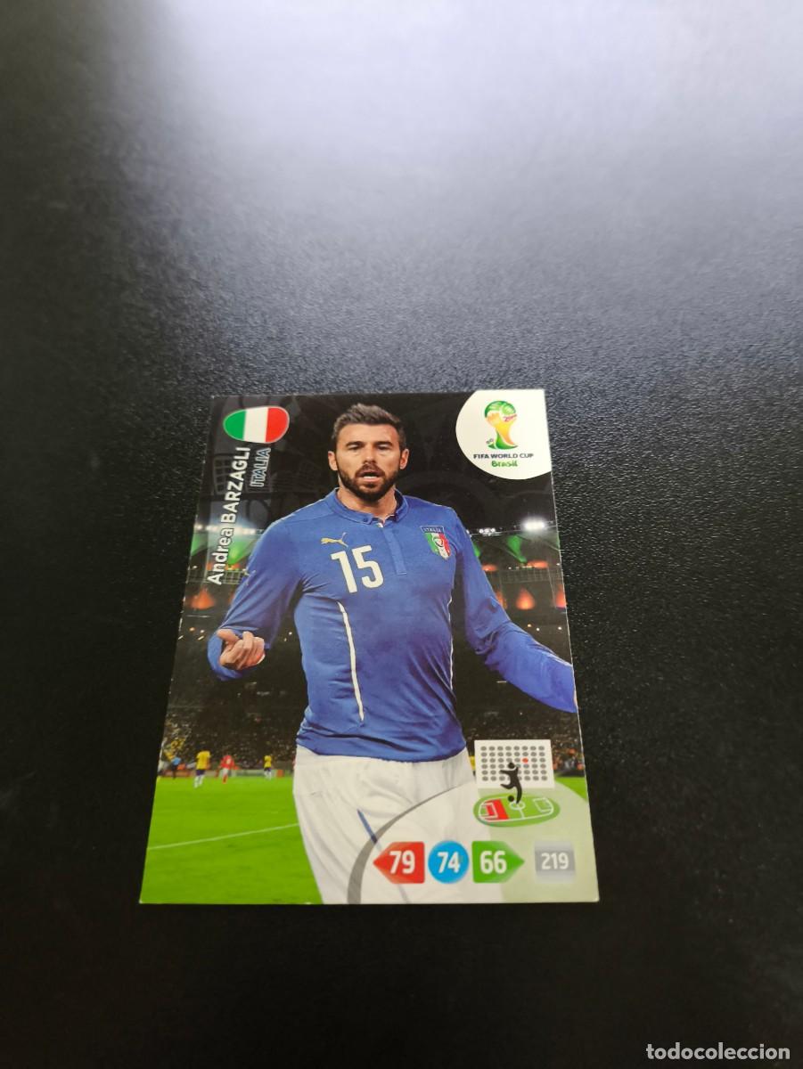 Cromos de F&uacute;tbol: U55 Andrea Barzagli ITALIA ITALY UPDATE PANINI ADRENALYN WORLD CUP MUNDIAL BRASIL 2014 NO LIGA