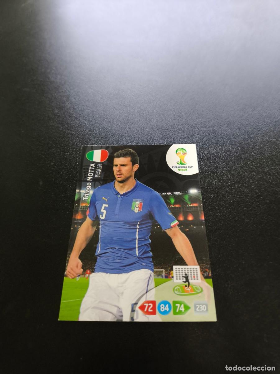 Cromos de F&uacute;tbol: U57 Thiago Motta ITALIA ITALY UPDATE PANINI ADRENALYN WORLD CUP MUNDIAL BRASIL 2014 NO LIGA