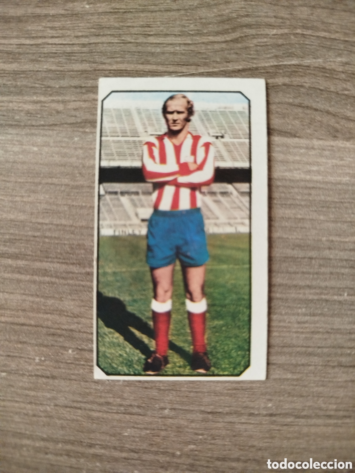 Fu&szlig;ball-Sticker: Liga Este 77/78.At.de Madrid.Marcial (FICHAJE N&deg;7.NUNCA PEGADO).