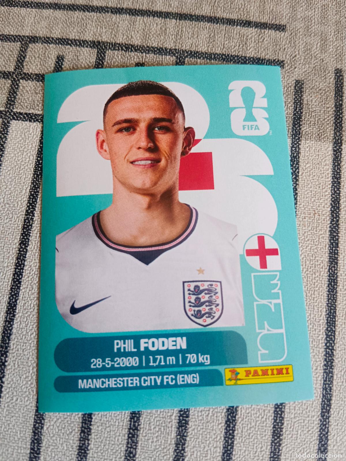 Cromos de F&uacute;tbol: MUNDIAL 2026 ESTADOS UNIDOS USA MEXICO MEJICO CANADA ENG 16 ENG16 PHIL FODEN INGLATERRA FIFA