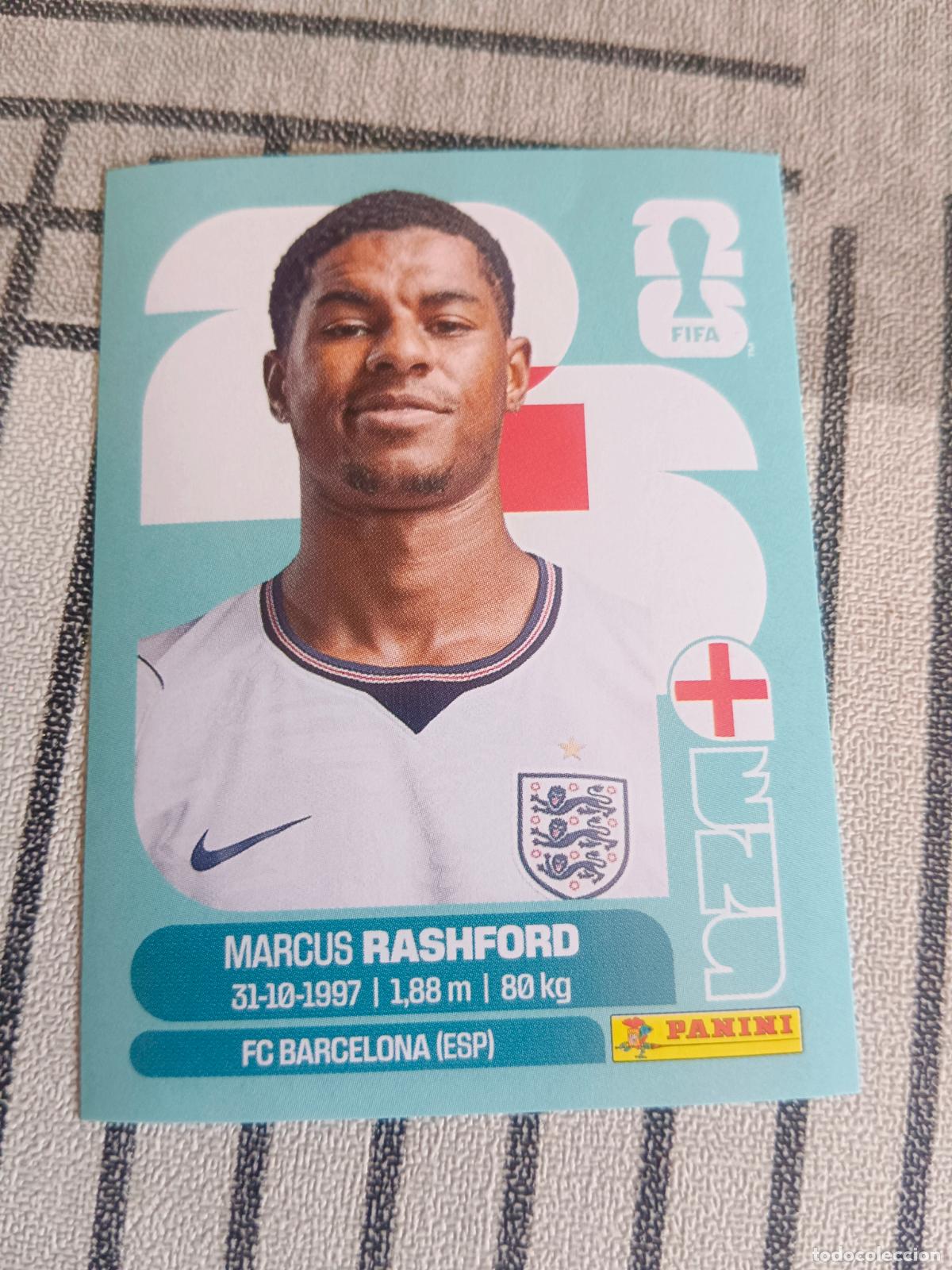 Cartes &agrave; collectionner de Football: MUNDIAL 2026 ESTADOS UNIDOS USA MEXICO MEJICO CANADA ENG 19 ENG19 MARCUS RASHFORD INGLATERRA FIFA