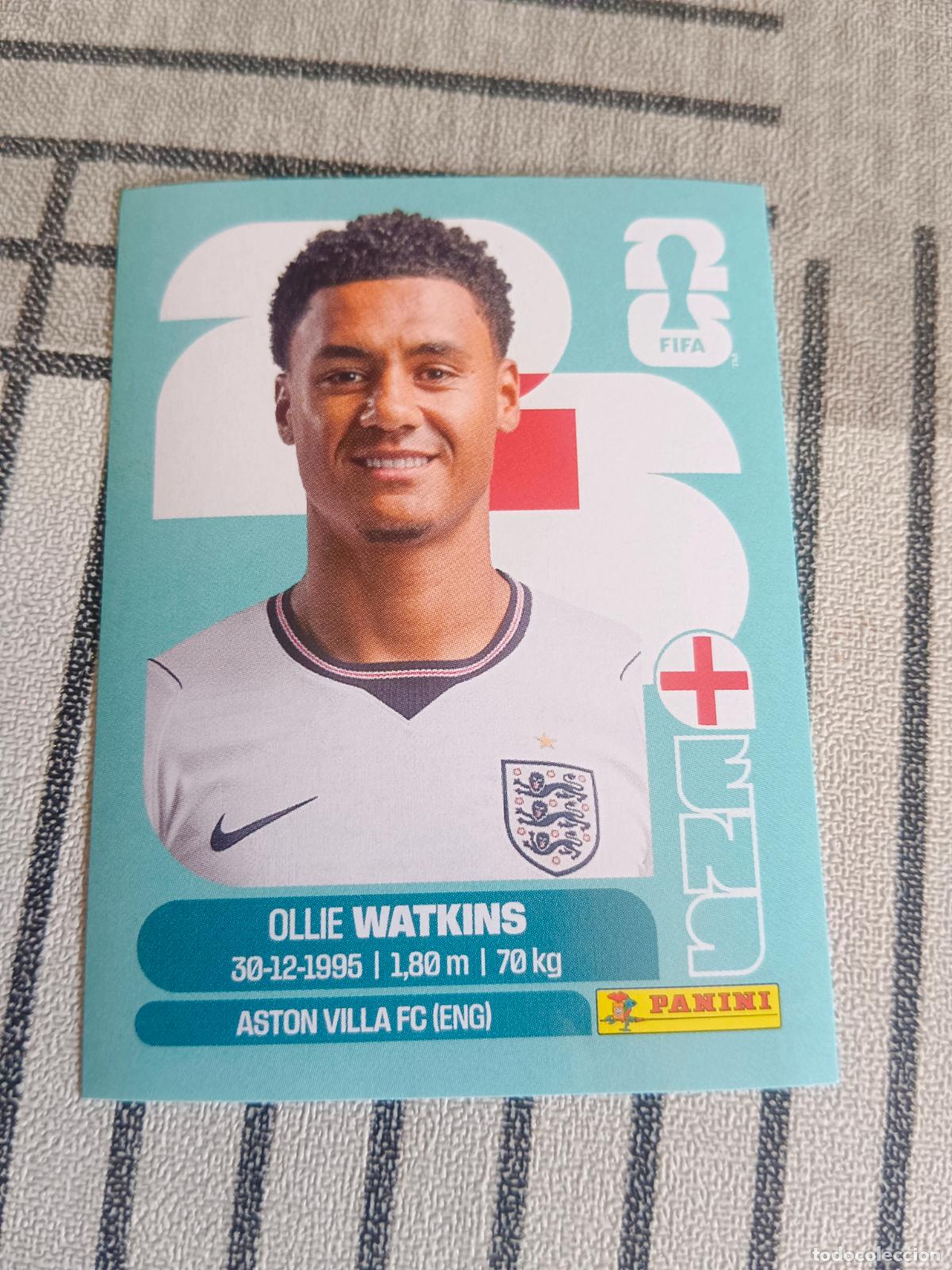 Cartes &agrave; collectionner de Football: MUNDIAL 2026 ESTADOS UNIDOS USA MEXICO MEJICO CANADA ENG 20 ENG20 OLLIE VATKINS INGLATERRA FIFA