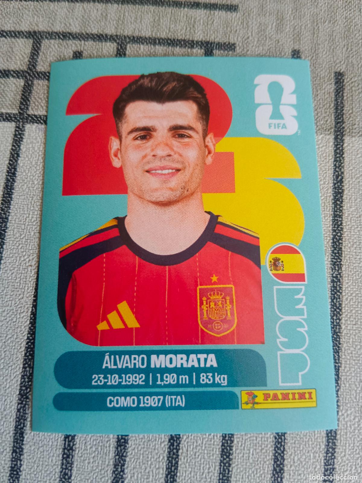 Cromos de F&uacute;tbol: MUNDIAL 2026 ESTADOS UNIDOS USA MEXICO MEJICO CANADA ESP 19 ESP19 ALVARO MORATA ESPA&Ntilde;A FIFA