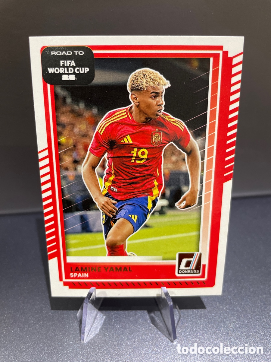 Cromos de F&uacute;tbol: Lamine Yamal 10 Panini Donruss Road to FIFA World Cup 2026 Espa&ntilde;a