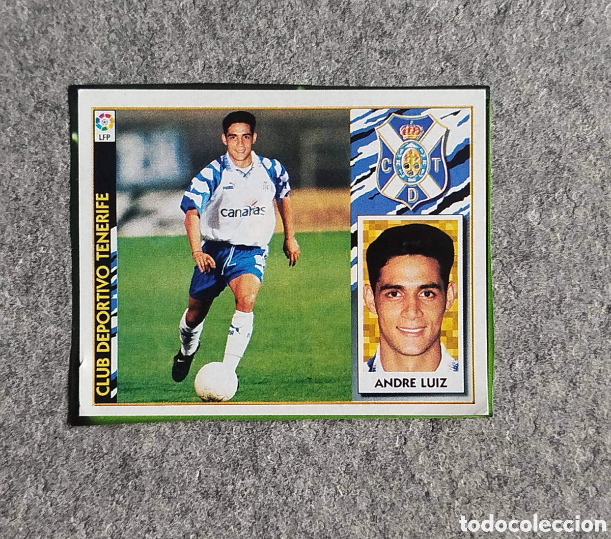 Cromos de F&uacute;tbol: ANDRE LUIZ FICHAJE 8 BIS 97 98 1997 1998 TENERIFE EDICIONES ESTE CROMO RECORTADO FICHAJES