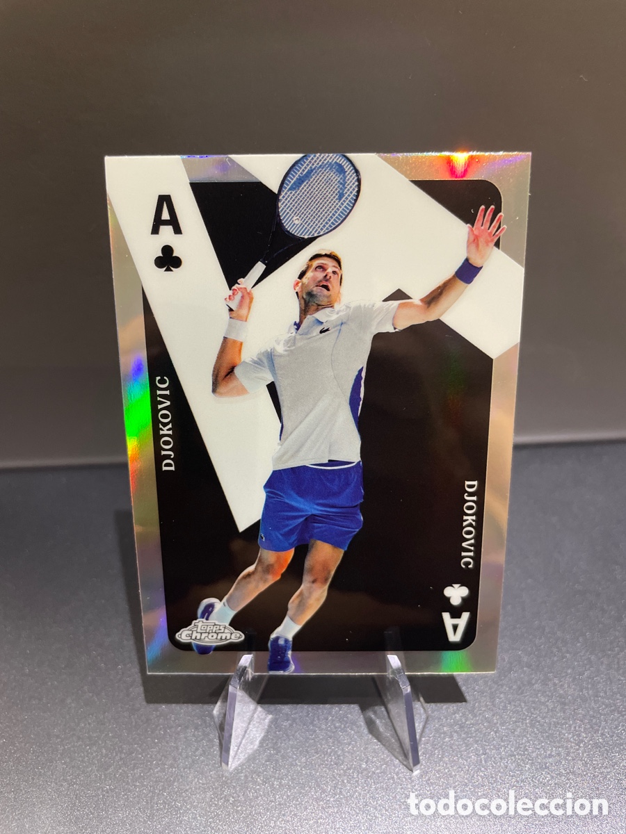 Cromos de F&uacute;tbol: Djokovic CAS-ND Topps Chrome 2024 PTPA