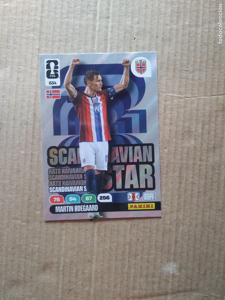 Cromos de F&uacute;tbol: 634 MARTIN ODEGAARD NORUEGA NORDIC EDITION CROMO FUTBOL PANINI ADRENALYN MUNDIAL 2026 WORLD CUP
