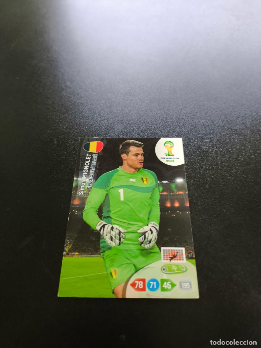 Football Stickers: U82 Simon Mignolet BELGICA UPDATE 2 PANINI ADRENALYN WORLD CUP MUNDIAL BRASIL 2014 NO LIGA
