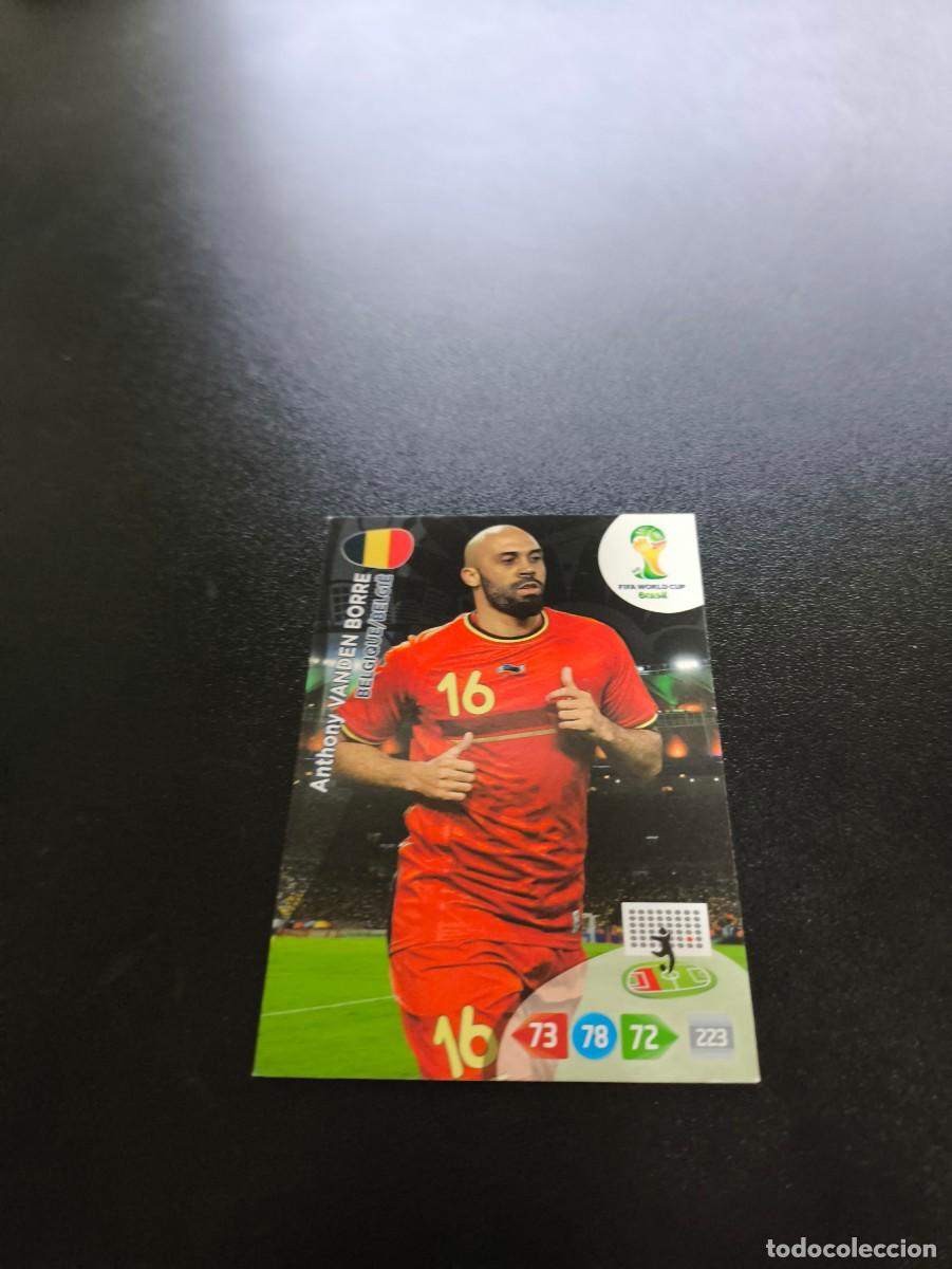 Football Stickers: U84 Anthony Vanden Borre BELGICA UPDATE 2 PANINI ADRENALYN WORLD CUP MUNDIAL BRASIL 2014 NO LIGA