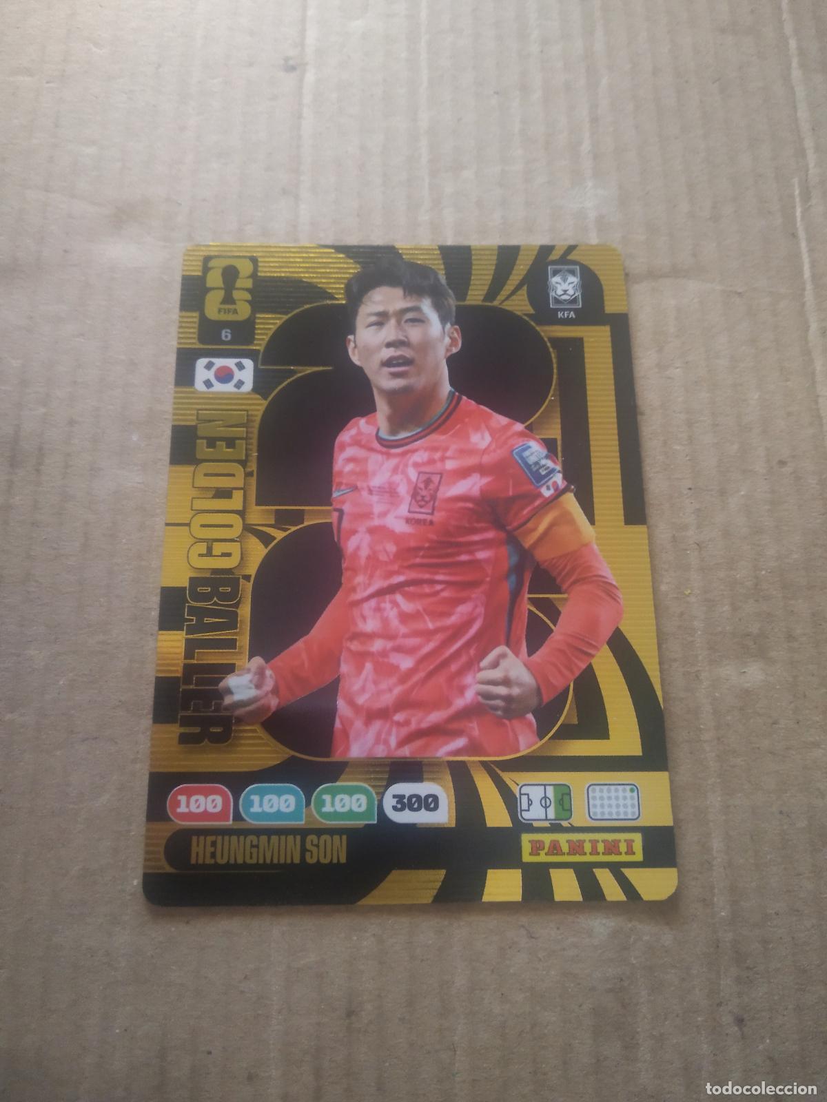 Cromos de F&uacute;tbol: 6 HEUNGMIN SON COREA KOREA BALON DE ORO CROMO FUTBOL PANINI ADRENALYN MUNDIAL 2026 WORLD CUP