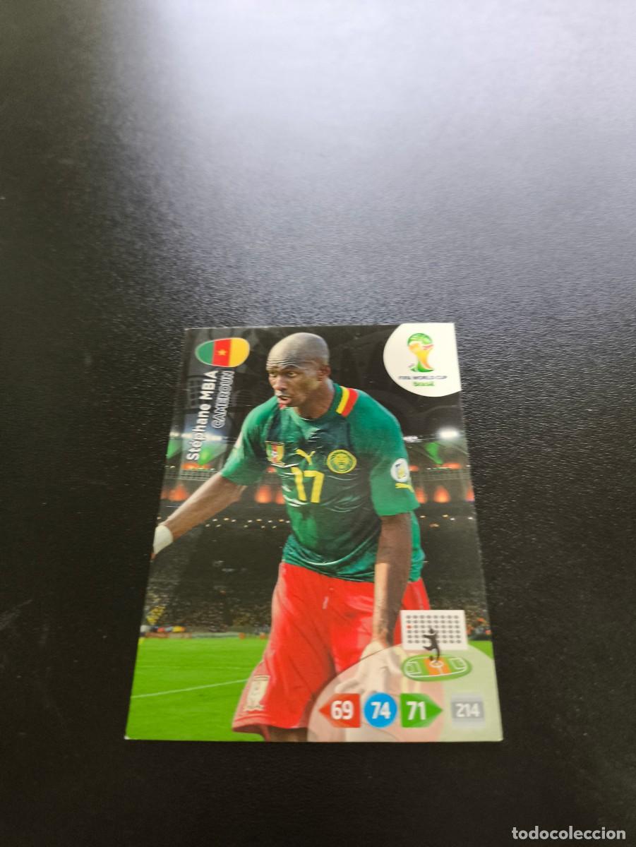 Cromos de F&uacute;tbol: U90 St&eacute;phane Mbia CAMERUN UPDATE 2 PANINI ADRENALYN WORLD CUP MUNDIAL BRASIL 2014 NO LIGA