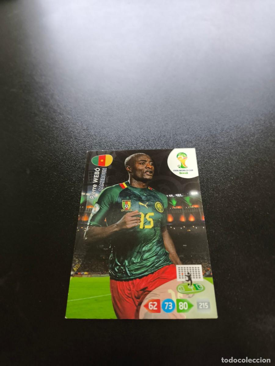 Cromos de F&uacute;tbol: U91 Pierre Web&oacute; CAMERUN UPDATE 2 PANINI ADRENALYN WORLD CUP MUNDIAL BRASIL 2014 NO LIGA