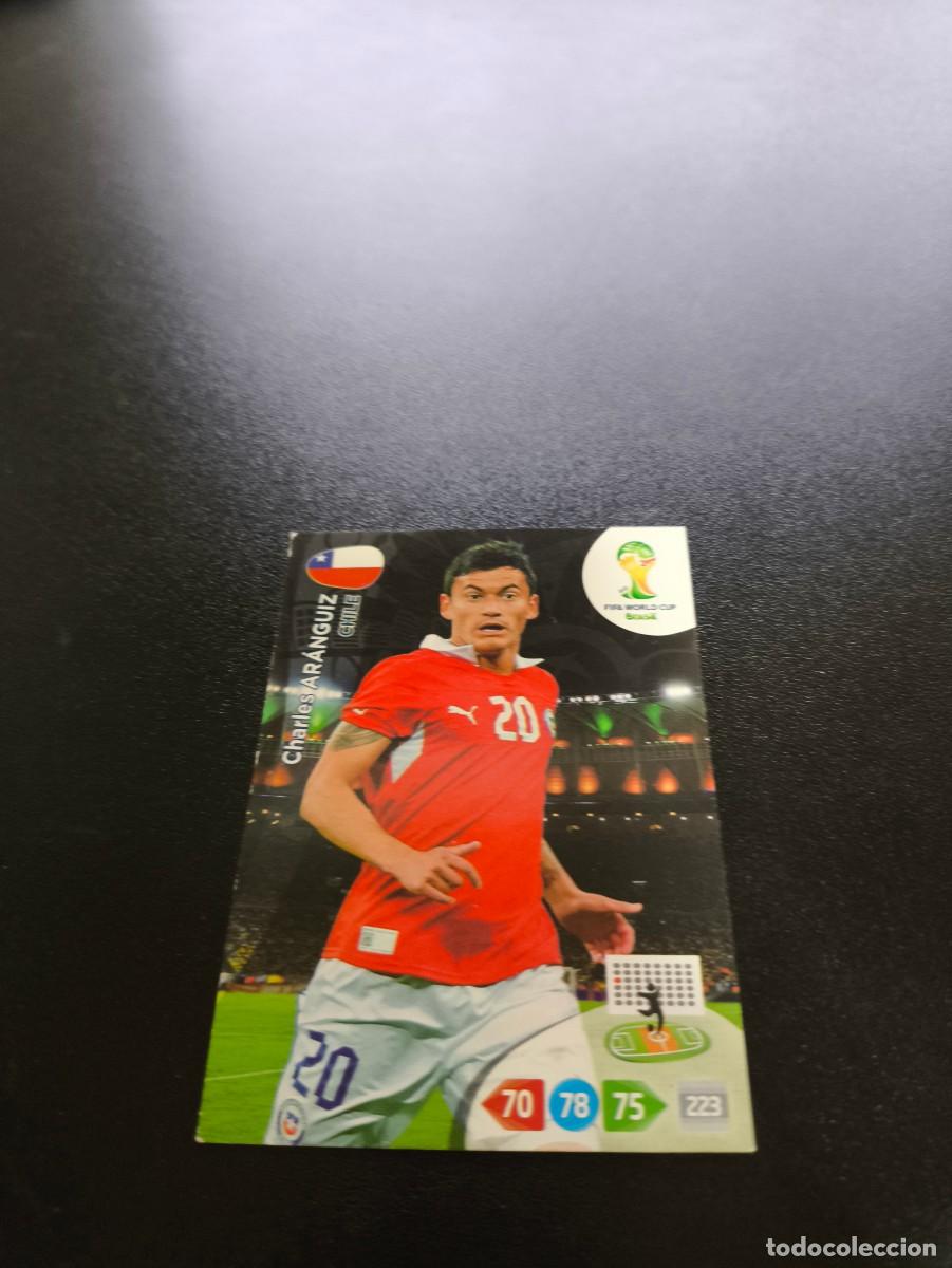 Cromos de F&uacute;tbol: U92 Charles Ar&aacute;nguiz CHILE UPDATE 2 PANINI ADRENALYN WORLD CUP MUNDIAL BRASIL 2014 NO LIGA