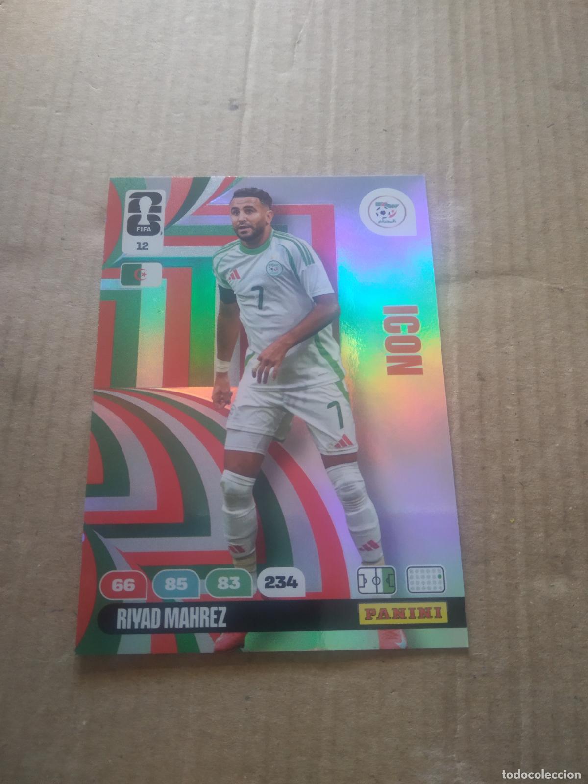 Cromos de F&uacute;tbol: 12 RIYAD MAHREZ ARGELIA CROMO FUTBOL PANINI ADRENALYN MUNDIAL 2026 WORLD CUP