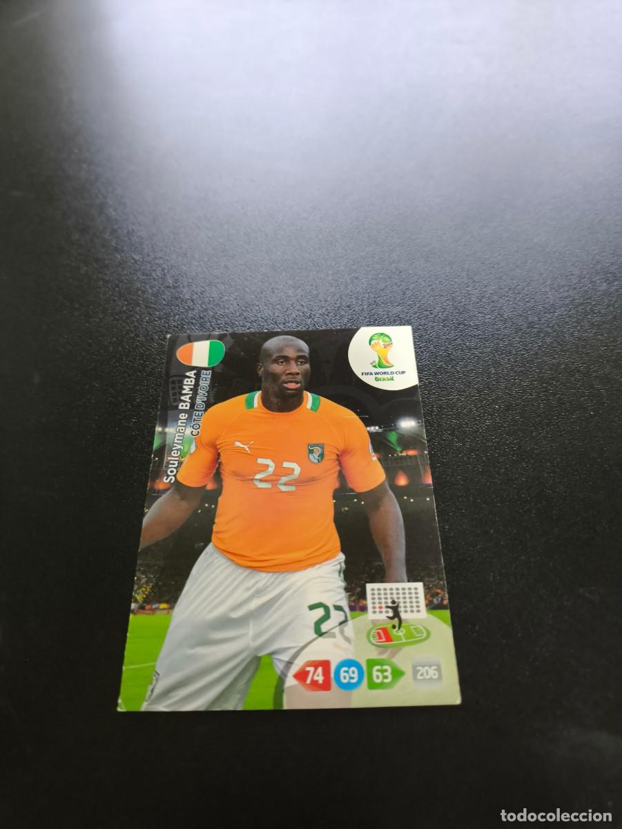 Fu&szlig;ball-Sticker: U98 Souleymane Bamba COSTA DE MARFIL UPDATE 2 PANINI ADRENALYN WORLD CUP MUNDIAL BRASIL 2014 NO LIGA