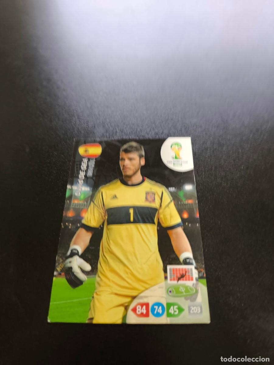 Cromos de f&uacute;tbol: U108 David de Gea ESPA&Ntilde;A UPDATE 2 PANINI ADRENALYN WORLD CUP MUNDIAL BRASIL 2014 NO LIGA