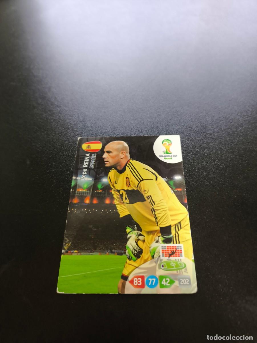 Cromos de f&uacute;tbol: U109 Pepe Reina ESPA&Ntilde;A UPDATE 2 PANINI ADRENALYN WORLD CUP MUNDIAL BRASIL 2014 NO LIGA