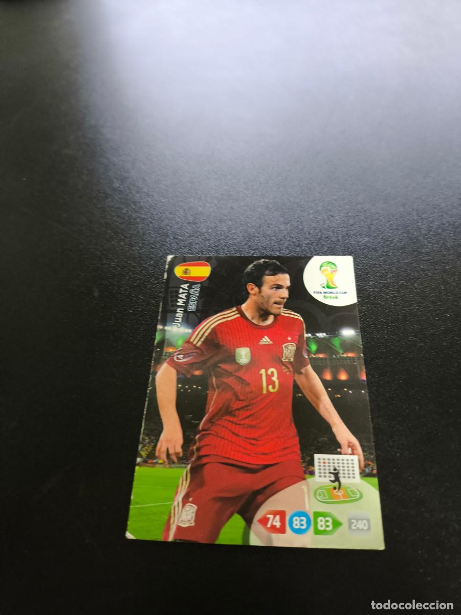 Fu&szlig;ball-Sticker: U112 Juan Mata VALENCIA ESPA&Ntilde;A UPDATE 2 PANINI ADRENALYN WORLD CUP MUNDIAL BRASIL 2014 NO LIGA