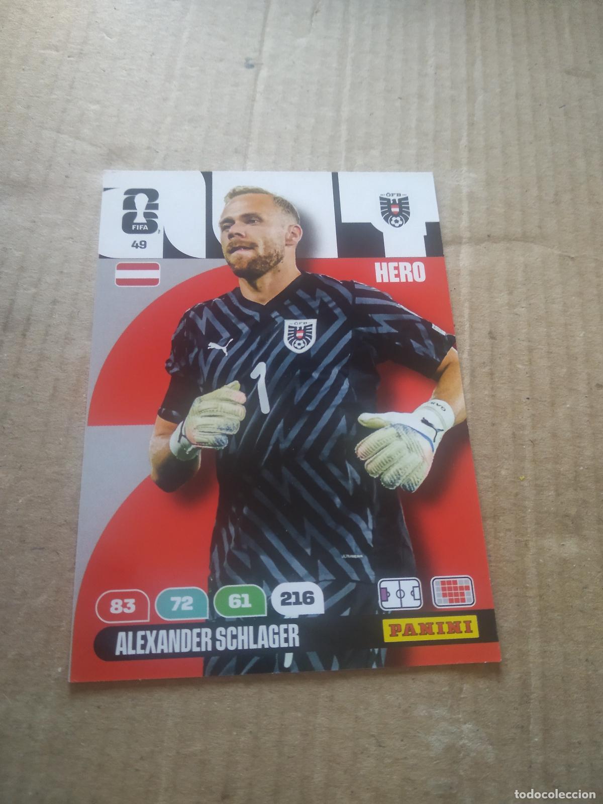 Figurine di Calcio: 49 ALEXANDER SCHLAGER AUSTRIA CROMO FUTBOL PANINI ADRENALYN MUNDIAL 2026 WORLD CUP