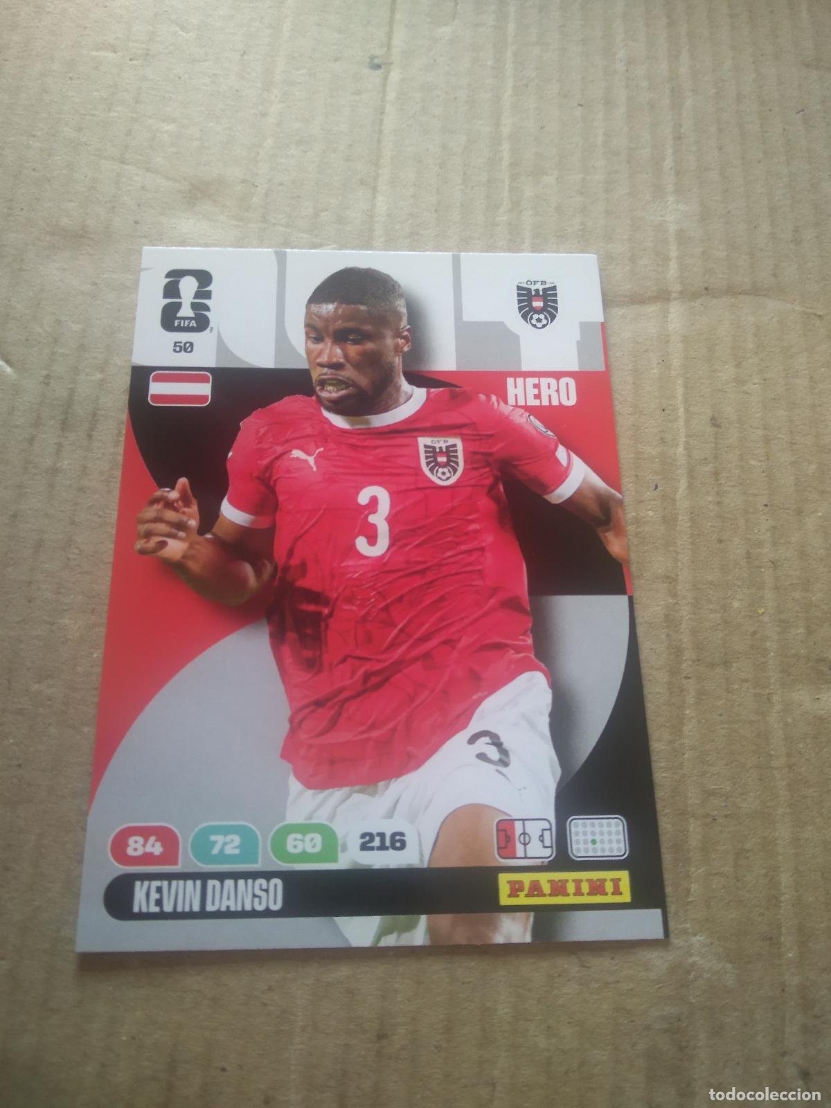 Figurine di Calcio: 50 KEVIN DANSO AUSTRIA CROMO FUTBOL PANINI ADRENALYN MUNDIAL 2026 WORLD CUP