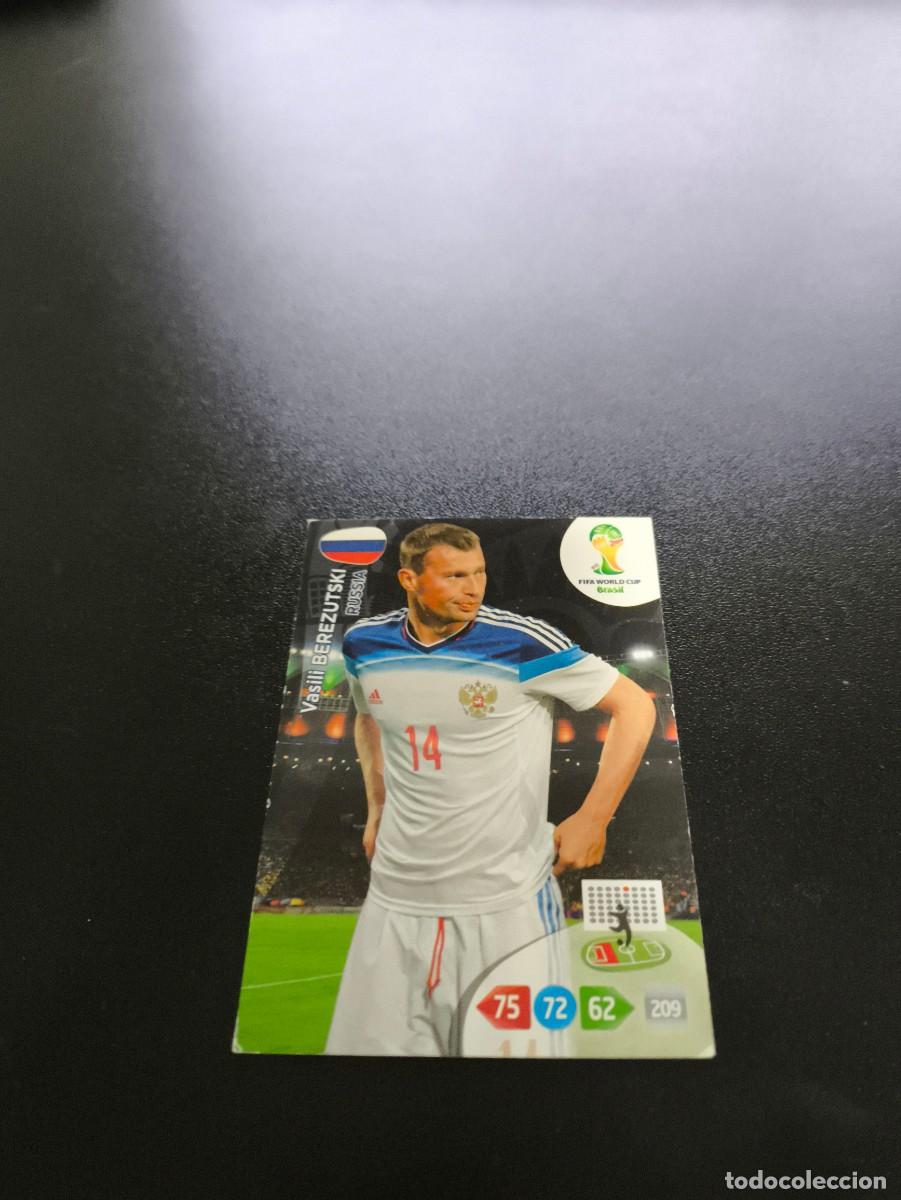 Cromos de F&uacute;tbol: U128 Vasili Berezutski RUSIA RUSSIA UPDATE 2 PANINI ADRENALYN WORLD CUP MUNDIAL BRASIL 2014 NO LIGA