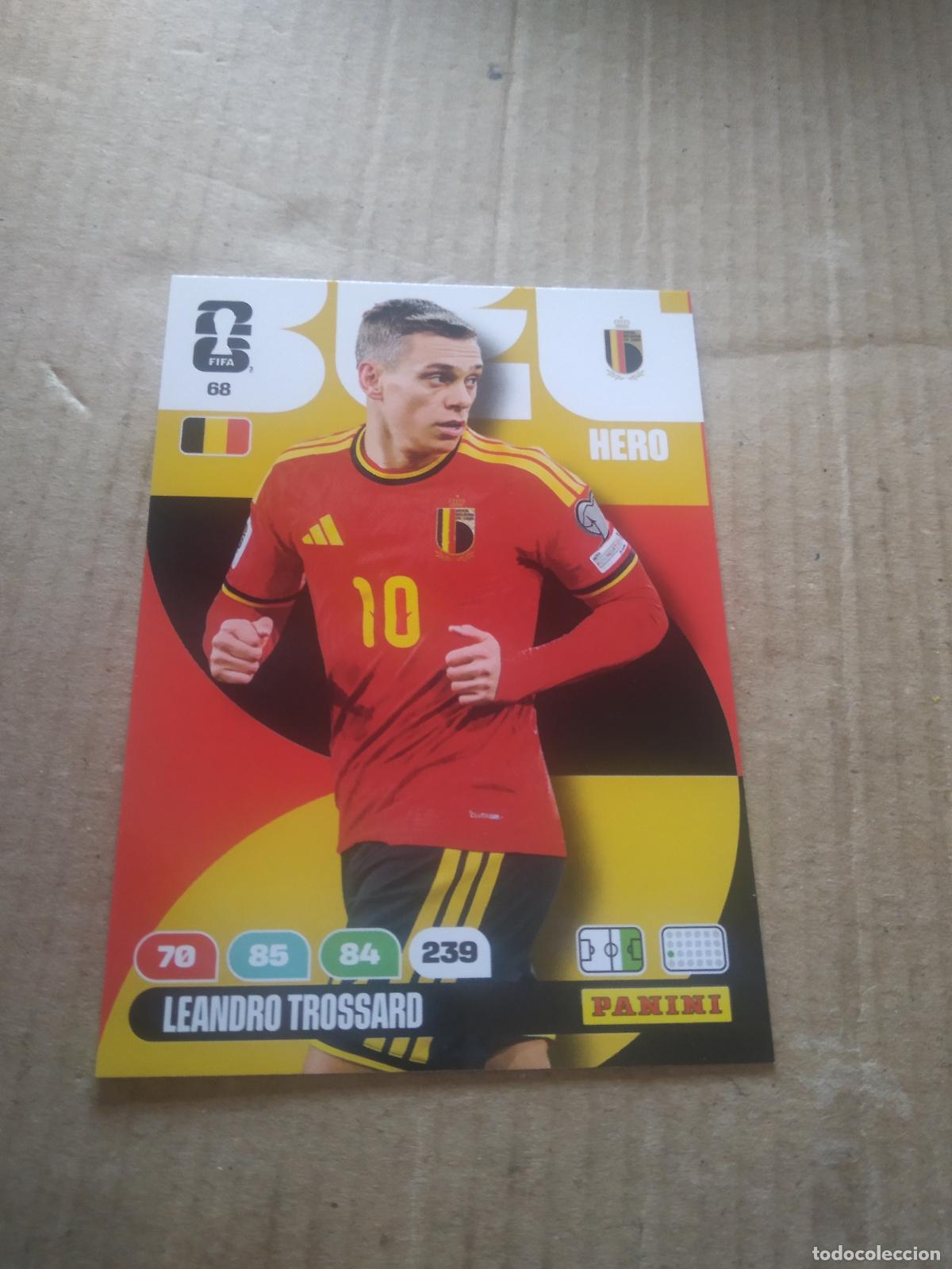 Cromos de F&uacute;tbol: 68 LEANDRO TROSSARD BELGICA CROMO FUTBOL PANINI ADRENALYN MUNDIAL 2026 WORLD CUP