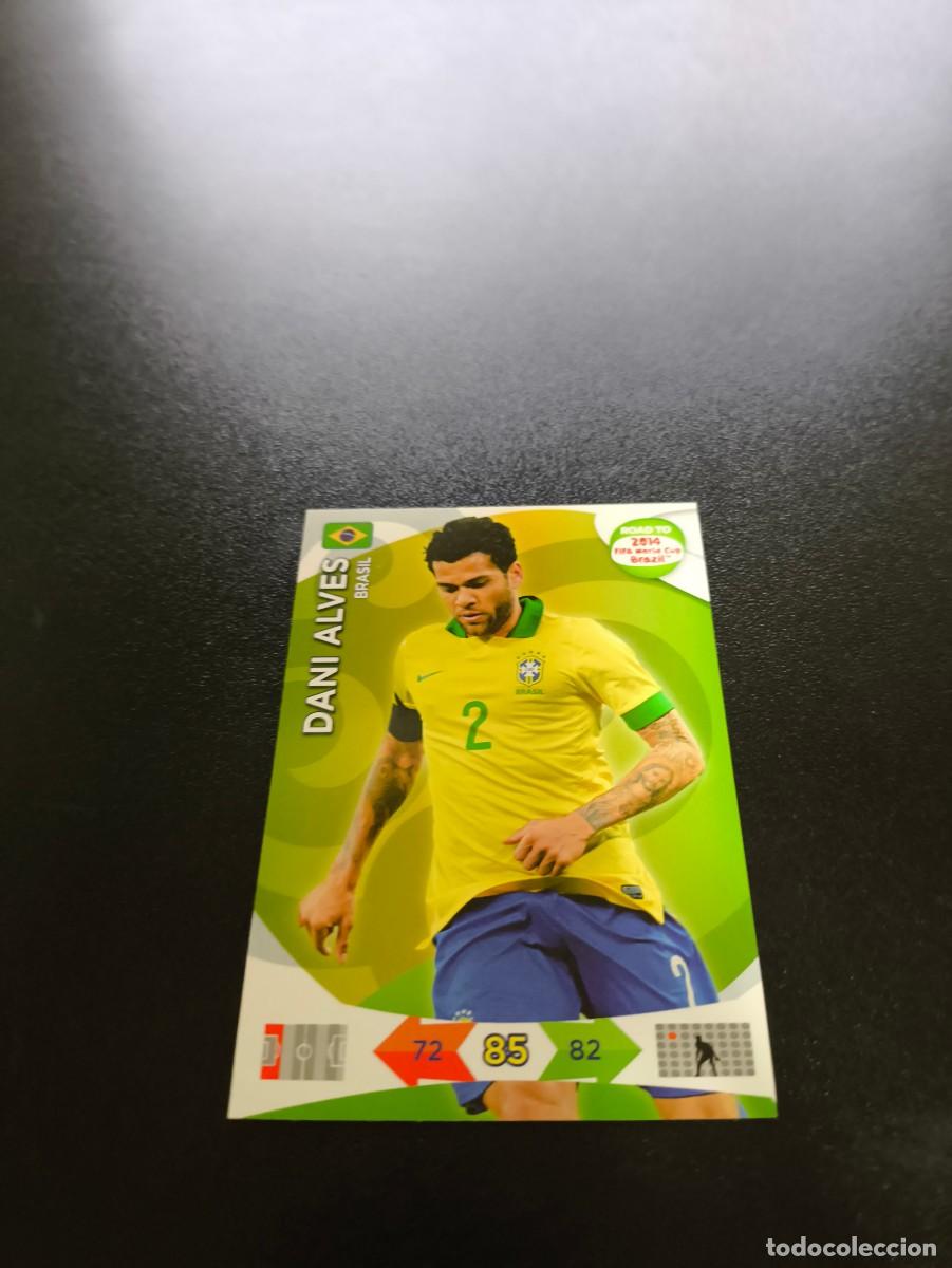 Cromos de F&uacute;tbol: Dani Alves BRASIL BRAZIL PANINI ADRENALYN ROAD TO WORLD CUP MUNDIAL BRASIL 2014 N LIGA ESTE