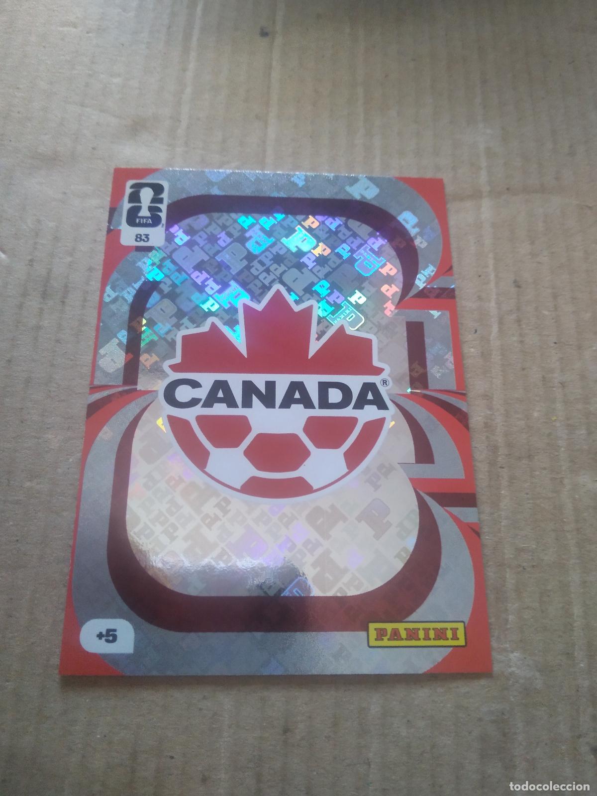 Cartes &agrave; collectionner de Football: 83 ESCUDO CANADA CROMO FUTBOL PANINI ADRENALYN MUNDIAL 2026 WORLD CUP