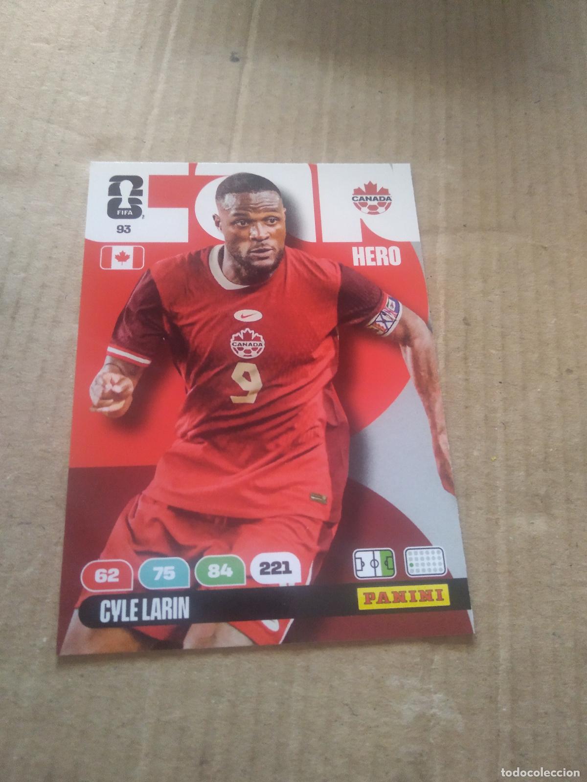 Cartes &agrave; collectionner de Football: 93 CYLE LARIN CANADA CROMO FUTBOL PANINI ADRENALYN MUNDIAL 2026 WORLD CUP