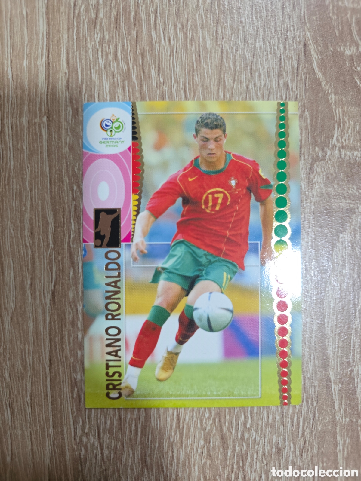 Cromos de Futebol: Cromos Lionel Messi y Cristiano Ronaldo 2006
