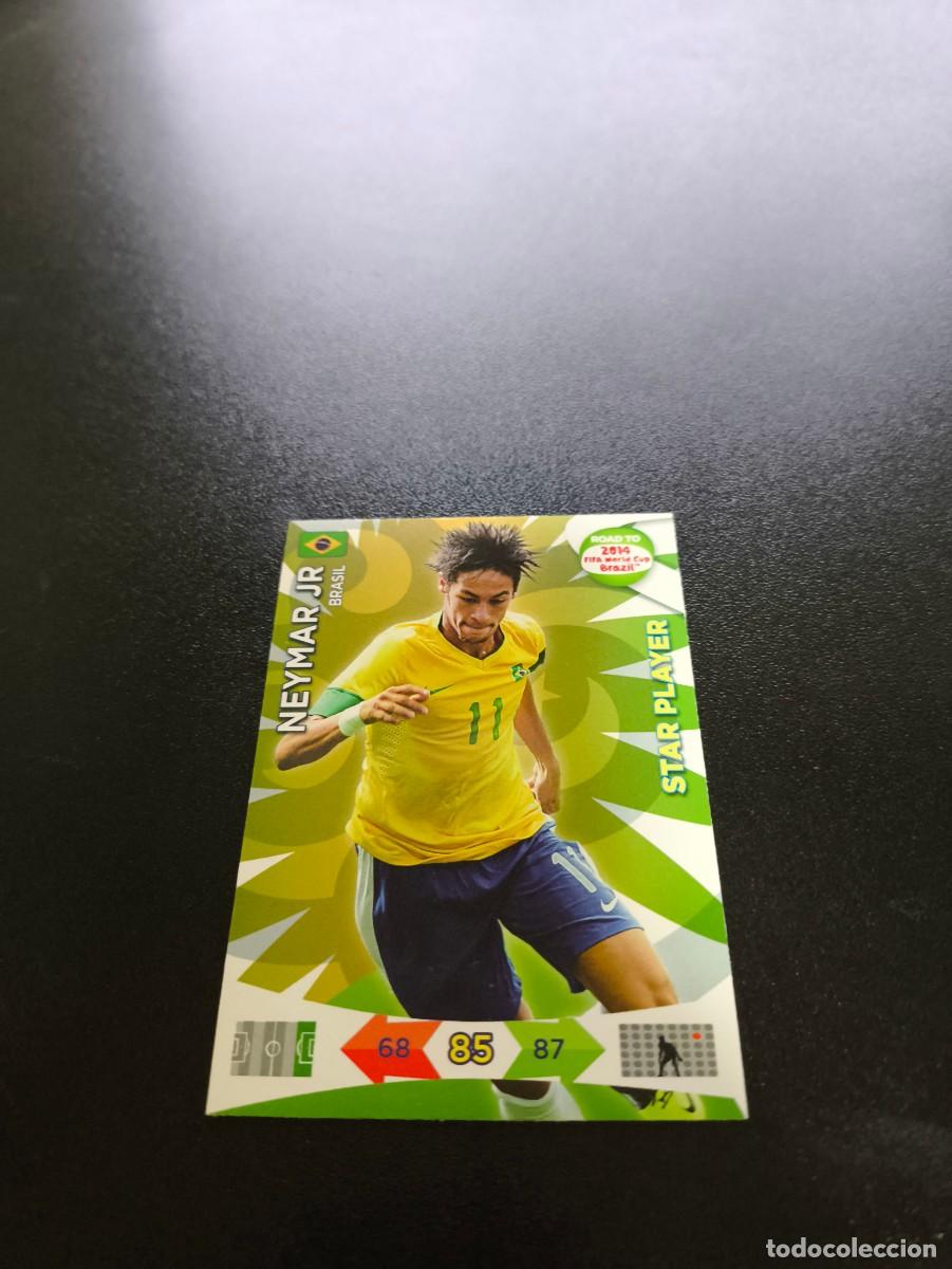 Cartes &agrave; collectionner de Football: Neymar Jr STAR BARCELONA BRASIL PANINI ADRENALYN ROAD TO WORLD CUP MUNDIAL BRASIL 2014 N LIGA ESTE
