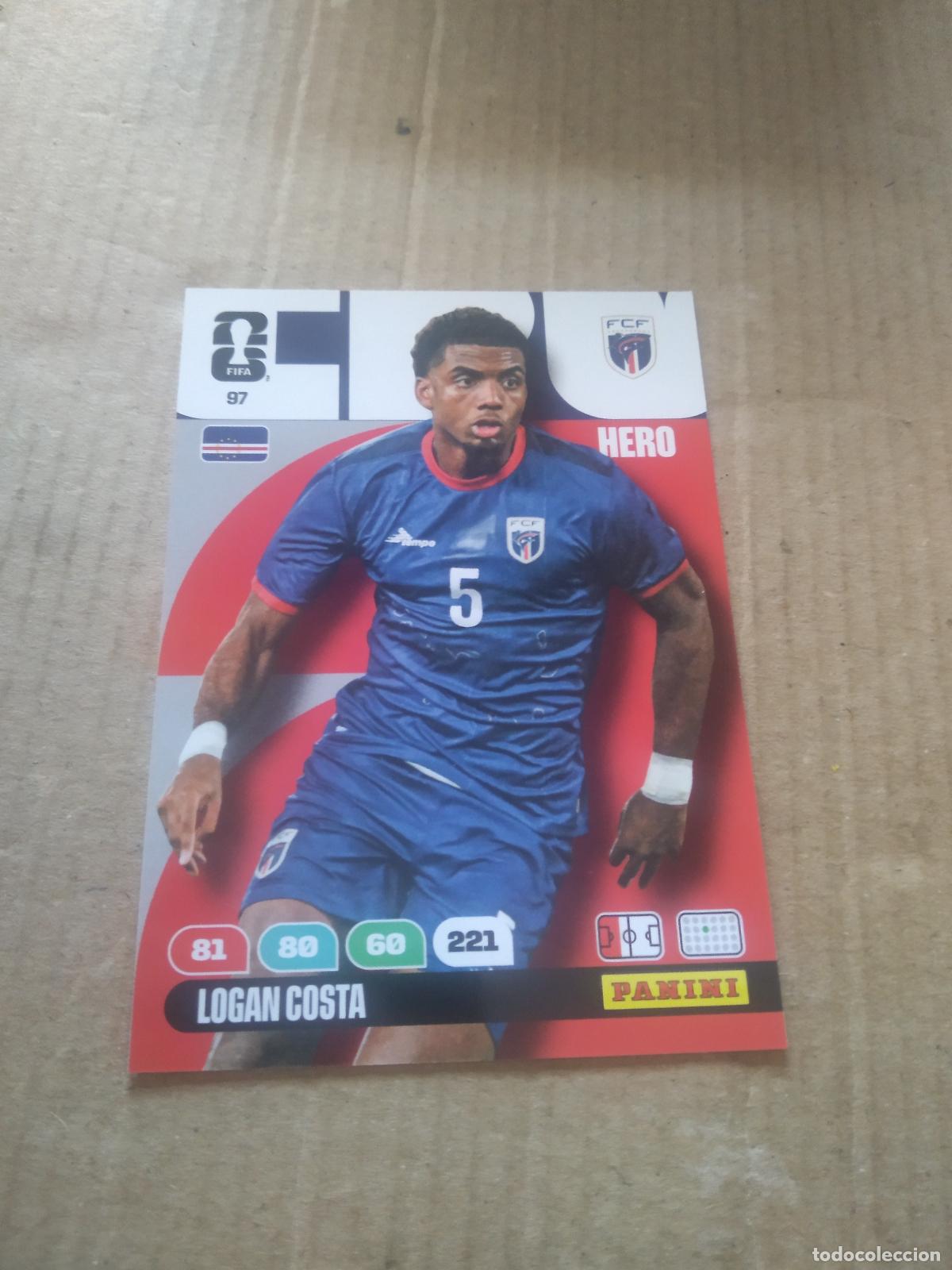 Cromos de Futebol: 97 LOGAN COSTA CABO VERDE CROMO FUTBOL PANINI ADRENALYN MUNDIAL 2026 WORLD CUP
