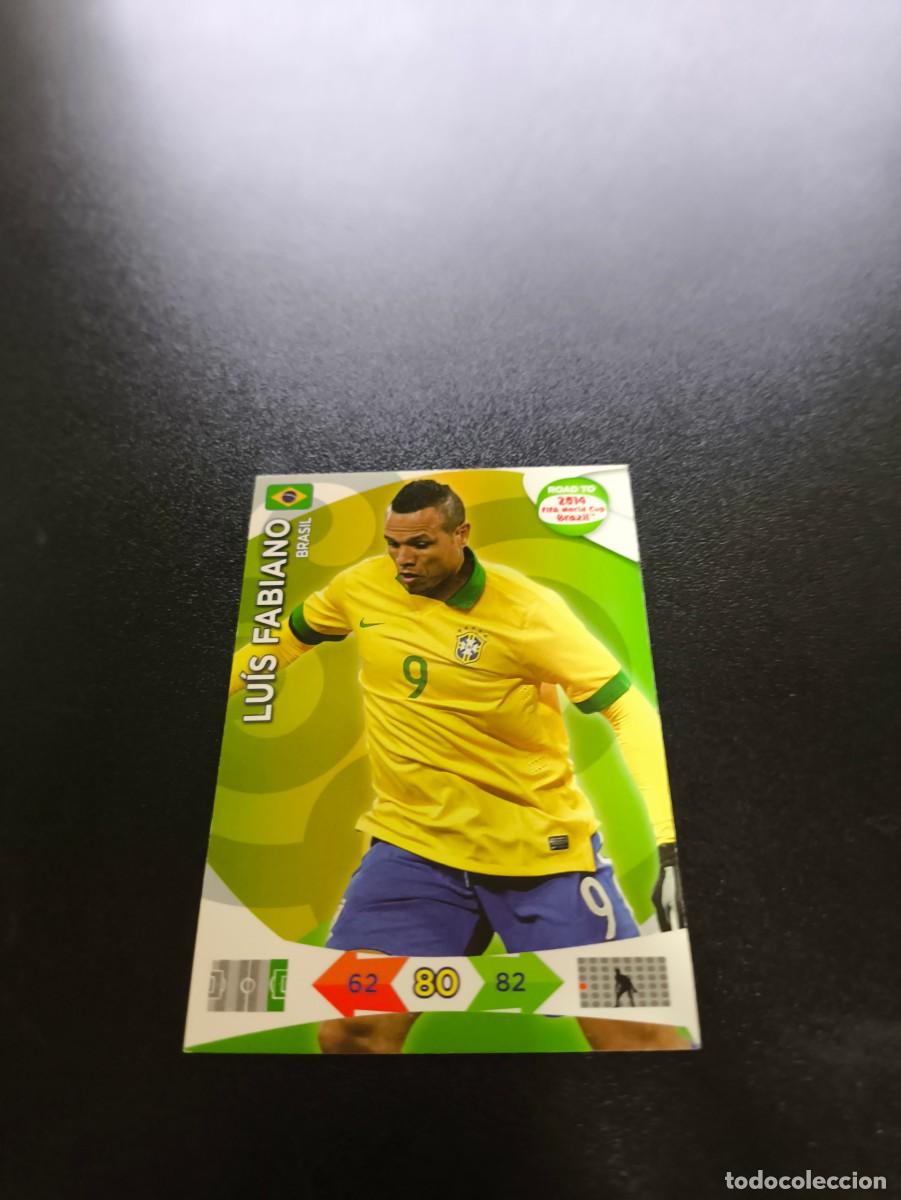 Cromos de Futebol: Lu&iacute;s Fabiano SEVILLA BRASIL PANINI ADRENALYN ROAD TO WORLD CUP MUNDIAL BRASIL 2014 N LIGA ESTE