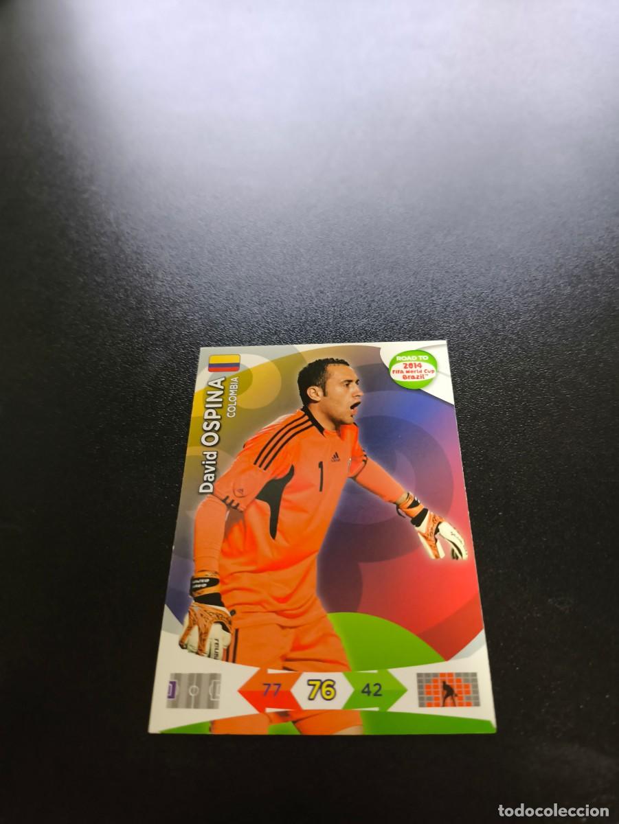 Cromos de f&uacute;tbol: David Ospina COLOMBIA PANINI ADRENALYN ROAD TO WORLD CUP MUNDIAL BRASIL 2014 N LIGA ESTE