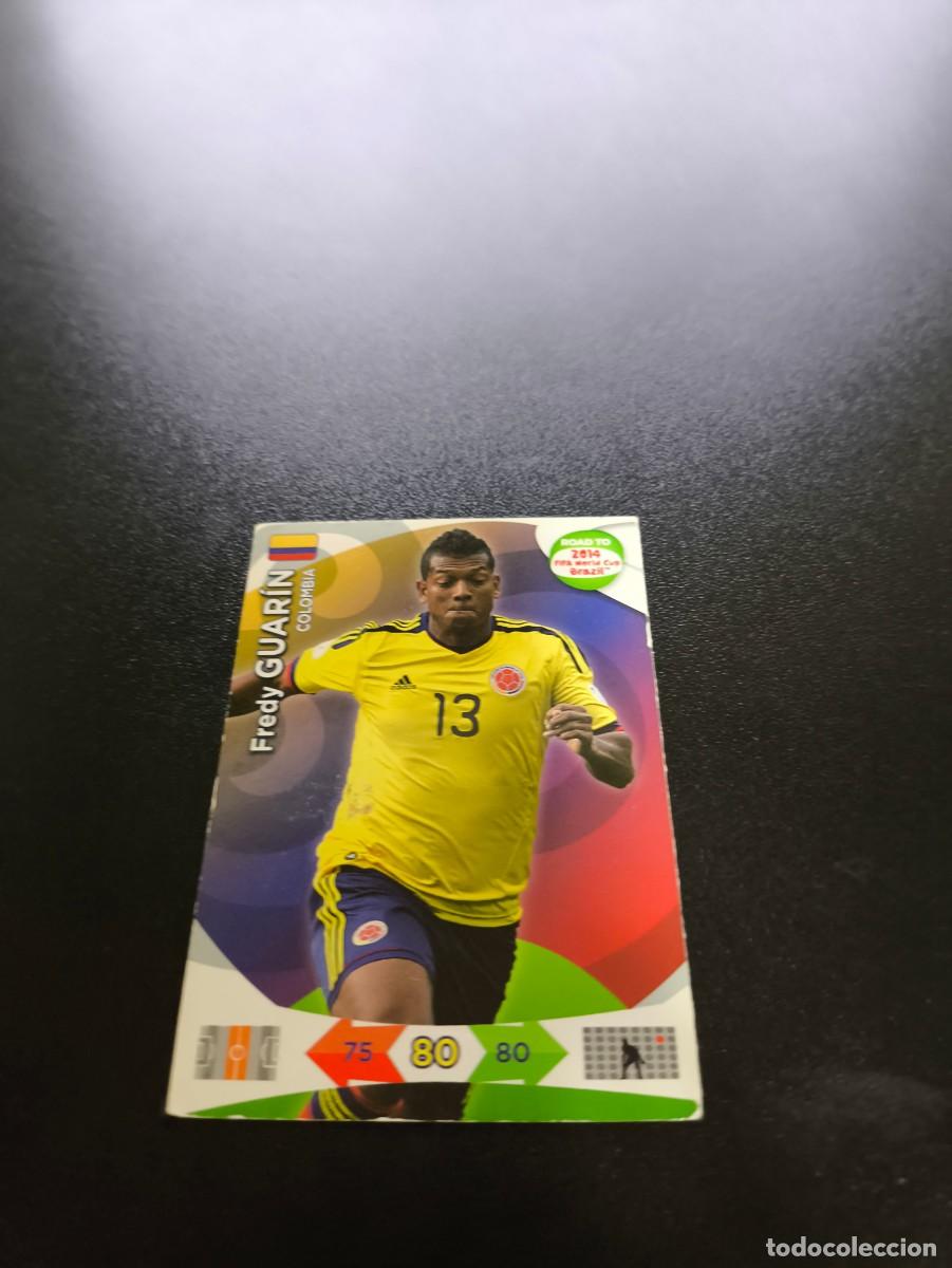 Cromos de f&uacute;tbol: Fredy Guar&iacute;n COLOMBIA PANINI ADRENALYN ROAD TO WORLD CUP MUNDIAL BRASIL 2014 N LIGA ESTE