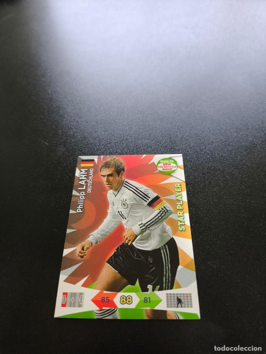 Cromos de f&uacute;tbol: Philipp Lahm STAR ALEMANIA GERMANY PANINI ADRENALYN ROAD TO WORLD CUP MUNDIAL BRASIL 2014 N LIGA