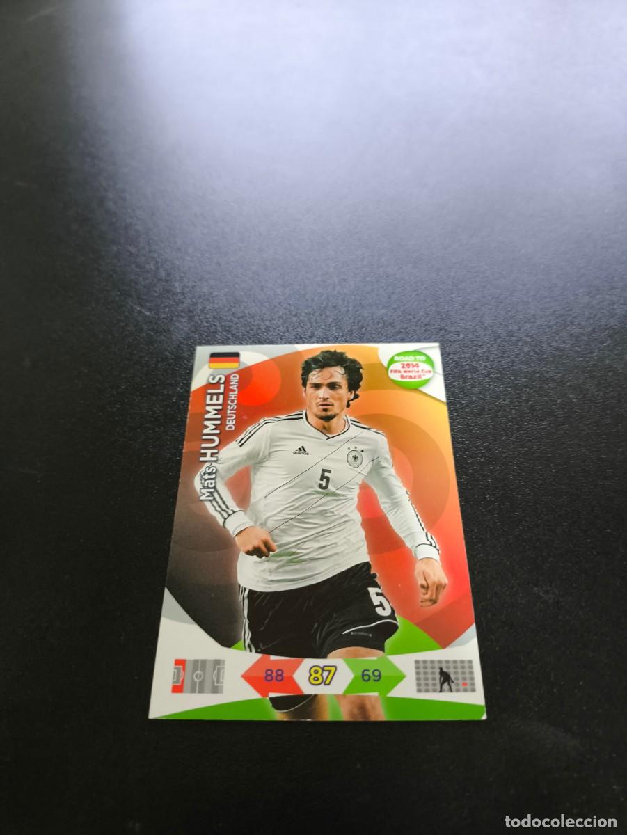 Cromos de f&uacute;tbol: Mats Hummels ALEMANIA GERMANY PANINI ADRENALYN ROAD TO WORLD CUP MUNDIAL BRASIL 2014 N LIGA