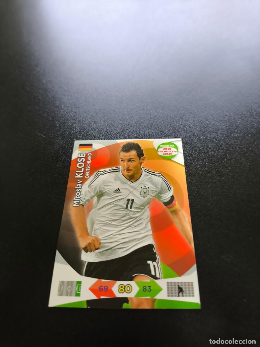 Cromos de F&uacute;tbol: Miroslav Klose GERMANY ALEMANIA PANINI ADRENALYN ROAD TO WORLD CUP MUNDIAL BRASIL 2014 N LIGA