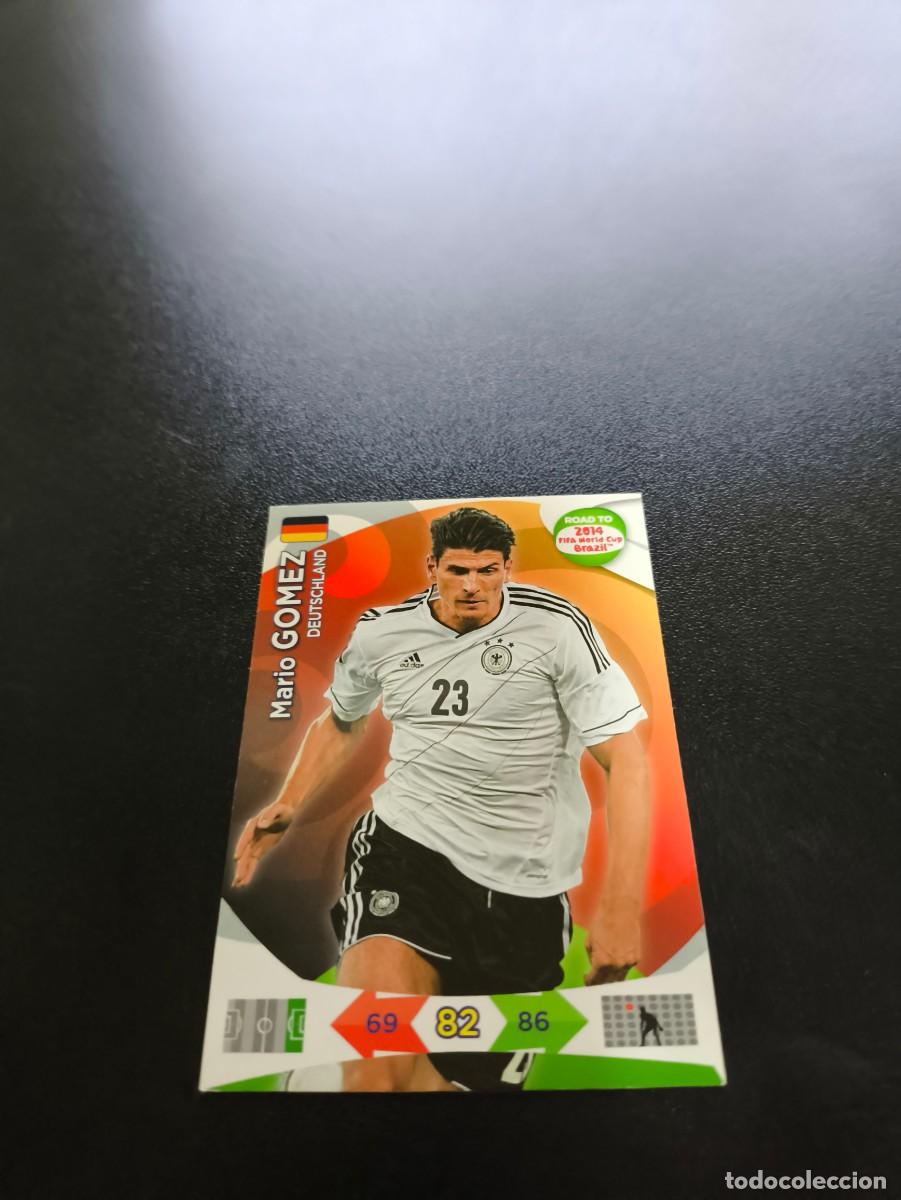 Cromos de F&uacute;tbol: Mario Gomez GERMANY ALEMANIA PANINI ADRENALYN ROAD TO WORLD CUP MUNDIAL BRASIL 2014 N LIGA