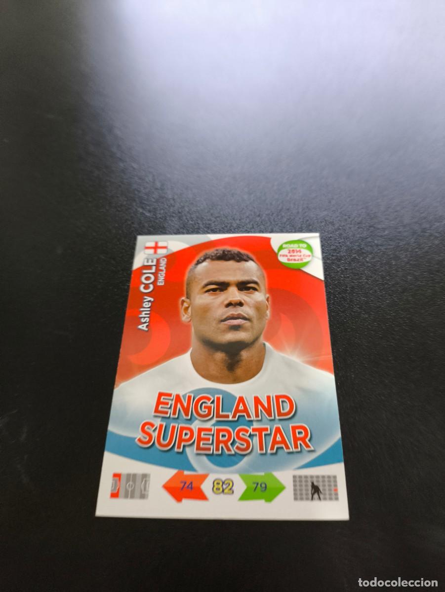 Cromos de Futebol: Ashley Cole SUPERSTAR UK VERSION INGLATERRA PANINI ADRENALYN ROAD TO WORLD CUP MUNDIAL BRASIL 2014