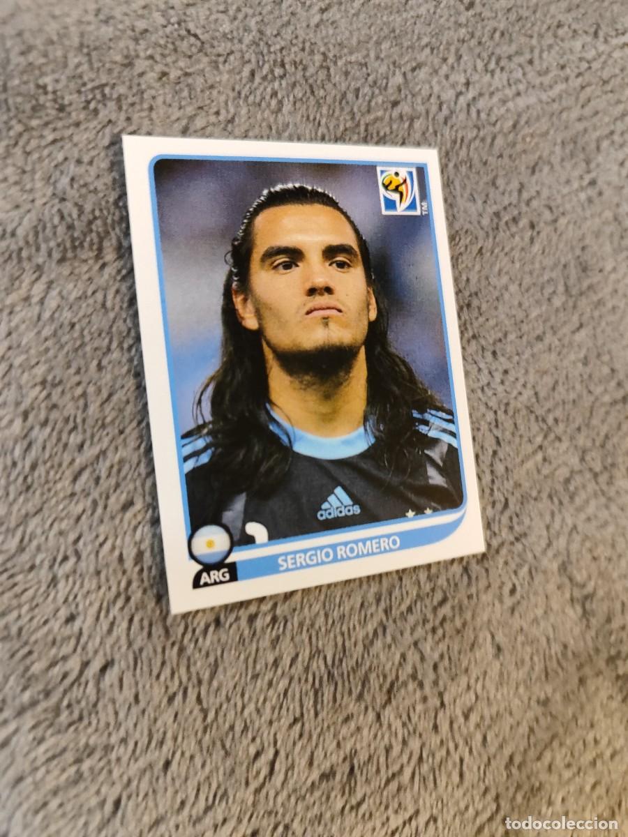 Cromos de F&uacute;tbol: 108 PANINI MUNDIAL 2010 WORLD CUP SERGIO ROMERO - ARGENTINA -- CROMO 10 NUEVO DE SOBRE